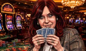 DÍA 945: CRISTINA CANTA TRUCO CON UN ANCHO FALSO