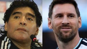 Diego Maradona y Lionel Messi 14072026