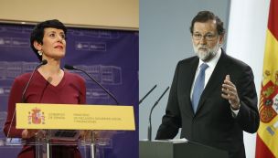 Mariano Rajoy y Elma Saiz