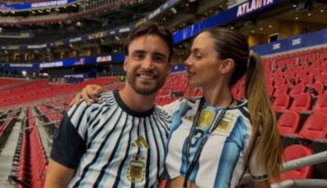 Nicolás Tagliafico y Caro Calvagni