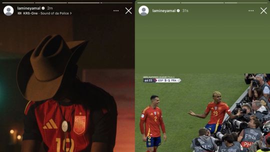 El picante posteo de Lamine Yamal antes de las semifinales que encendió la previa con Francia