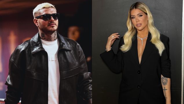 Mauro Icardi y Wanda Nara