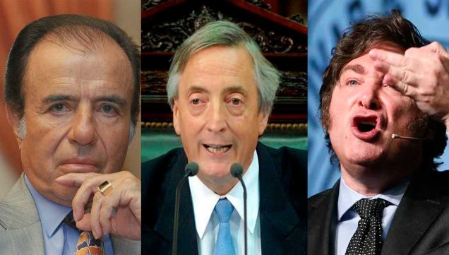 Menem, Kirchner y Milei 14072026