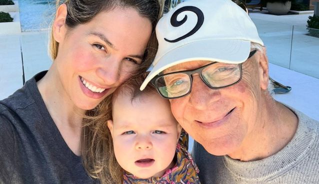 Elina y Eduardo Costantini con su hija, Kahlo Milagro