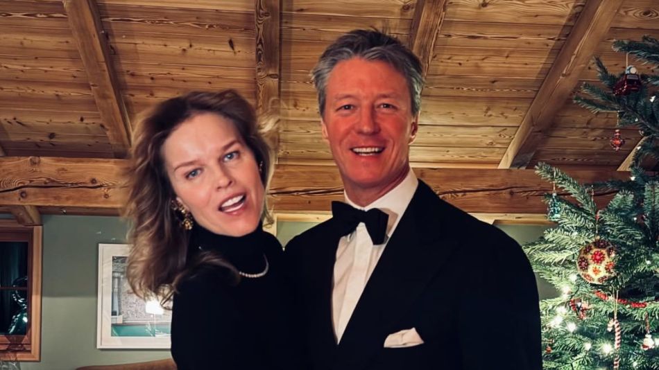 Eva Herzigová y Gregorio Marsiaj