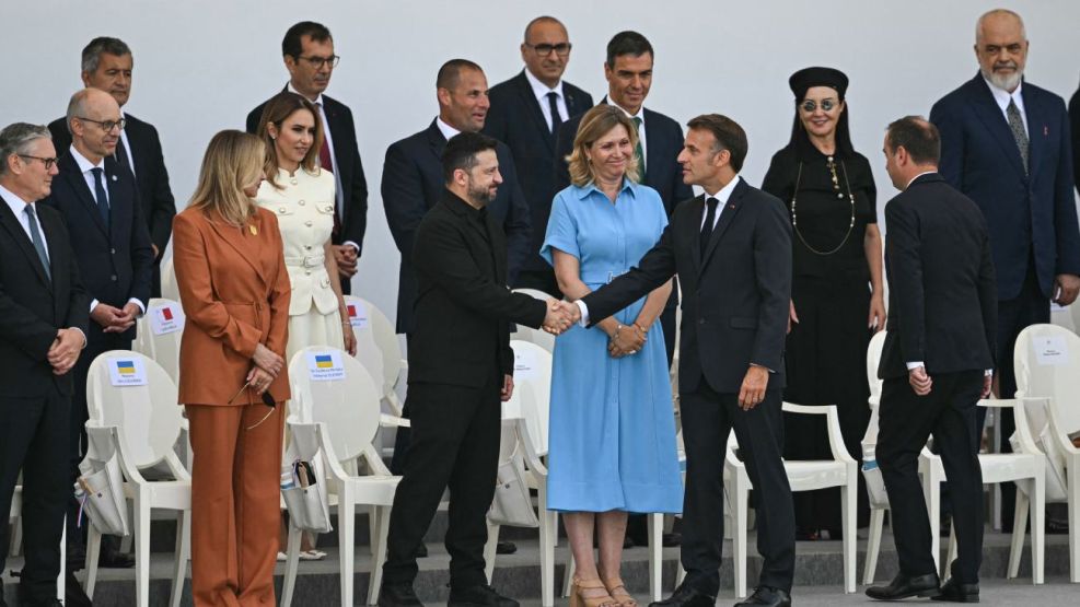 Macron en el desfile militar anual del Día de la Bastilla 14072026