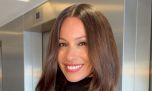 El look leather chic de Pampita que eleva el clásico total black