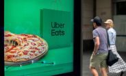 An Uber Eats advertisement in Sydney