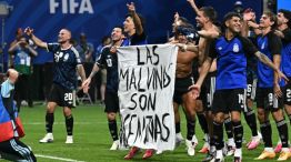 Bandera de Argentina vs Inglaterra