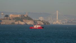 Se hundió un barco cerca de Alcatraz: 1 muerto y 3 desaparecidos