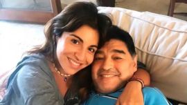 Las emotivas fotos que compartió Gianinna Maradona con Diego antes del duelo de Argentina contra Inglaterra