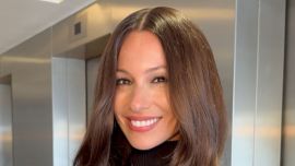 El look leather chic de Pampita que eleva el clásico total black