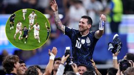 El video de la jugada de Lionel Messi en el partido de Argentina ante Inglaterra que fue furor en la red