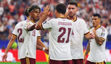El festejo de la Selección de España tras el gol de Mikel Oyarzabal a Francia en el Mundial 2026