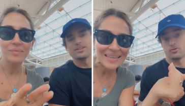 Jimena Barón y Matías Palleiro
