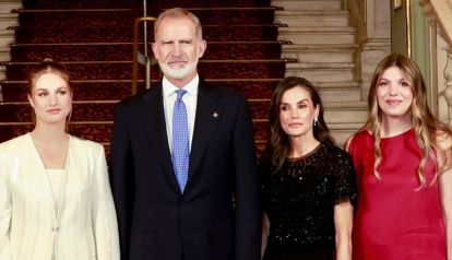 Felipe, Letizia, Leonor y Sofía