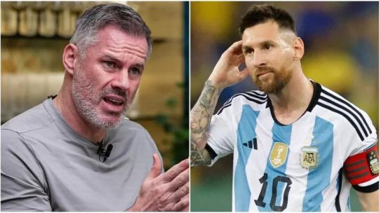 "No defiende": Jamie Carragher criticó a Lionel Messi antes de la semifinal con Inglaterra