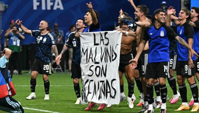 Bandera de Argentina vs Inglaterra