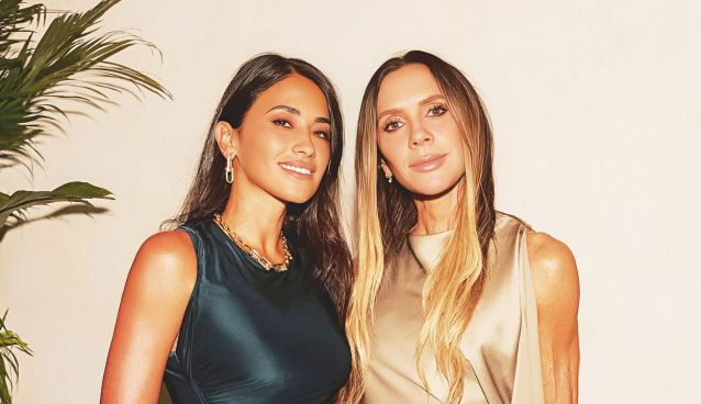 Antonela Roccuzzo y Victoria Beckham