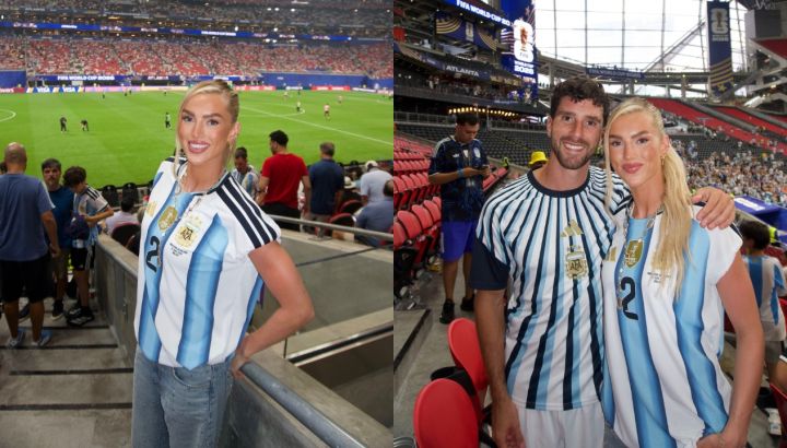 Kelci Rose Bowers, la novia inglesa de Marcos Senesi, reveló a quién alentará en el partido entre Argentina e Inglaterra: "Situación loca"