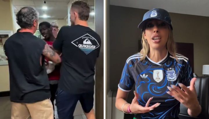 Una influencer argentina denunció que intentaron abusar de ella en Atlanta y cuatro compatriotas la defendieron: Los videos