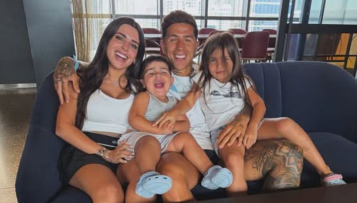 Valentina Cervantes reveló la regla que le puso a sus hijos, Olivia y Benja, para Argentina contra Inglaterra