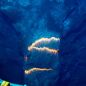 Satélites de la NASA detectaron una erupción volcánica submarina en el mar de Bismarck