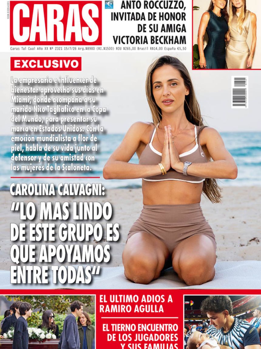 Carolina Calvagni: “Lo más lindo de este grupo es que apoyamos entre todas"