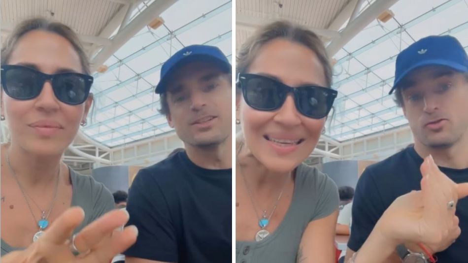 Jimena Barón y Matías Palleiro