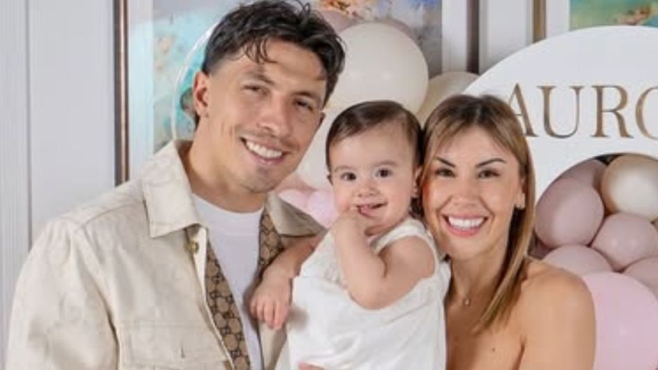 Lisandro Martínez, Aurora y Muriel López Benitez