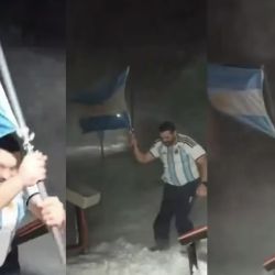 Un maestro patagónico desafió el frío antàrtico.