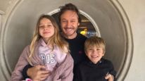 Benjamín Vicuña junto a Magnolia y Amancio