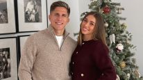 Giuliano Simeone junto a su novia, Irene Aritza