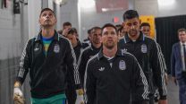 Emiliano "El Dibu" Martínez y Lionel Messi