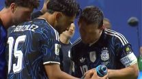 Lionel Messi y Nico González