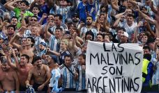 Bandera las malvinas son argentinas 16072026