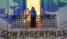 Cristina Kirchner en el balcón 16072026