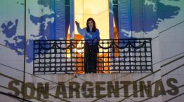 Cristina Kirchner en el balcón 16072026