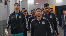 Emiliano "El Dibu" Martínez y Lionel Messi