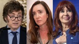 Javier Milei, Victoria Villarruel y Cristina Kirchner 16072026