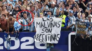 Bandera las malvinas son argentinas mundial