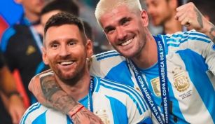 Lionel Messi y Rodrigo de Paul