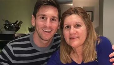 Lionel Messi y Celia Cuccittini