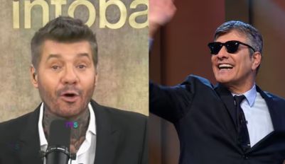 Marcelo Tinelli y Mario Pergolini