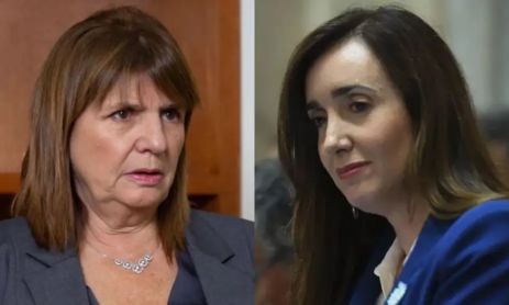 Patricia Bullrich y Victoria Villarruel