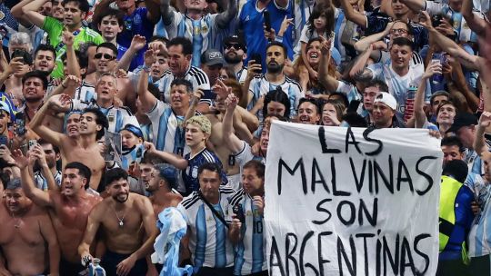 Bandera las malvinas son argentinas 16072026