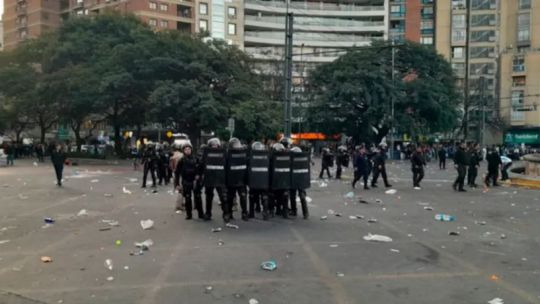 Festejos por Argentina: retiraron 12 toneladas de residuos solo en la zona del Patio Olmos