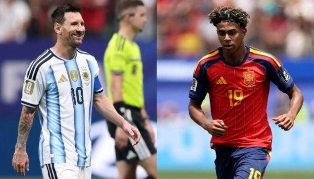 Messi vs Yamal