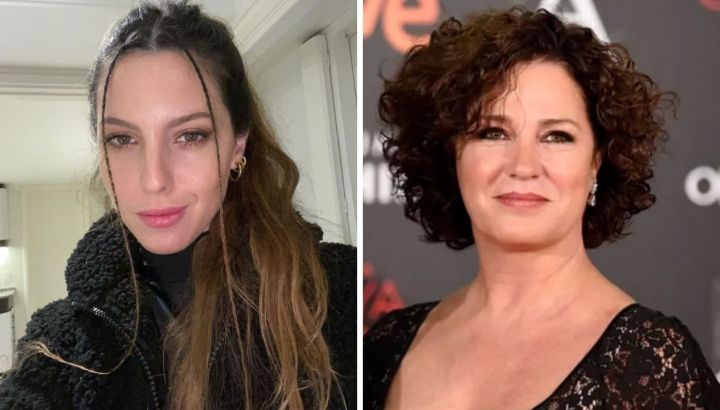 Clara Darín y Florencia Bas mostraron cómo vivieron el partido contra Inglaterra en su casa, con círculo de manifestación incluido