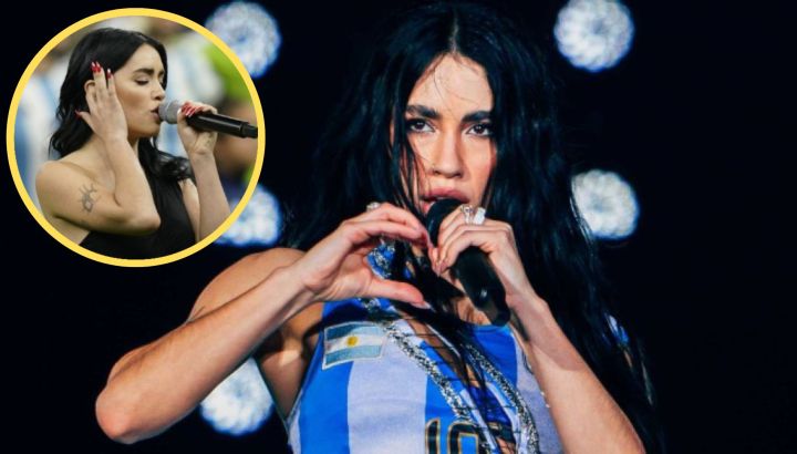 La reacción de Lali Espósito al pedido de los hinchas para que vuelva a cantar el Himno en la final del mundo